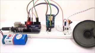 AudioMusic Player with Amplifier using Arduino [upl. by Acirt161]