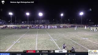 ViborgHurley Cougars v BrittonHecla Braves FB [upl. by Bonis]