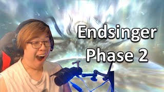 Endsinger Phase 2  FFXIV Endwalker Reaction [upl. by Arbmahs]