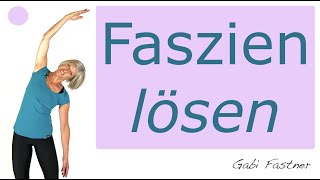 💜 20 min Faszien lösen  ohne Geräte im Stehen [upl. by Lennaj]