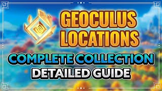 Genshin Impact All 1301 Geoculus Locations Complete Collection Guide The Best Route Tutorial [upl. by Voletta]