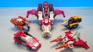 TRANSFORMERS G1 COMPUTRON TECHNOBOTS COMBINER TOY REVIEW [upl. by Winifred]