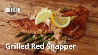 How to Cook Perfect Red Snapper on the Grill [upl. by Laehcimaj]