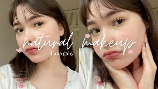 ᠃ ⚘᠂ natural makeup ᠂⚘ ᠃ tutorial [upl. by Josh414]