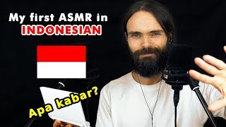 My first ASMR video in Indonesian Bisikan asmr bahasa Indonesia untuk tidur a few triggers [upl. by Eylk468]