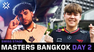 VALORANT Masters Bangkok  Swiss Stage  Day 2 [upl. by Heindrick242]