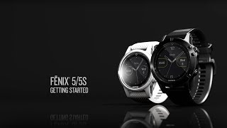 Garmin fēnix 5 and 5S Getting Started [upl. by Sundin209]