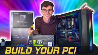 How To Build A Gaming PC 🤗 COMPLETE STEP BY STEP Beginners Build Guide  AD [upl. by Ydnirb]