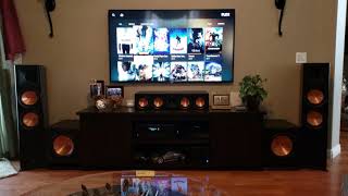 All New Klipsch 524 Dolby Atmos Home Theater [upl. by Gavrah]