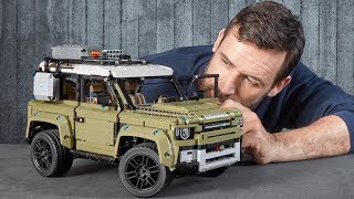 LEGO Unveils Technic Land Rover Defender Set 42110 [upl. by Bevers26]