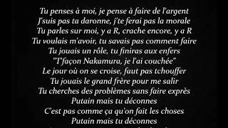 Aya Nakamura  Djadja Lyrics on Screen French lyrics [upl. by Basile]