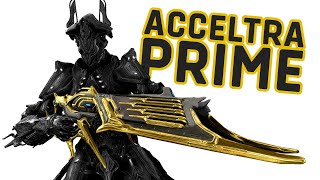 ACCELTRA PRIME  ปืนกล กระสุนระเบิด   WARFRAME [upl. by Akla]