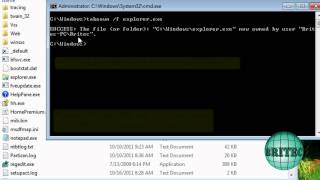 How to Replace  Fix explorerexe shell32dll in Windows 7 by Britec [upl. by Fiel]