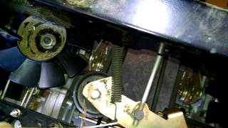 REINSTALL DRIVE BELT CUB CADET [upl. by Olinde]