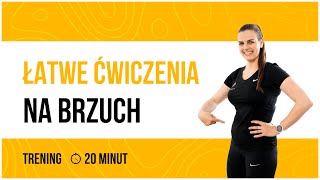 Łatwe ćwiczenia na brzuch dla początkujących  Trening dla Kobiet [upl. by Jamel701]