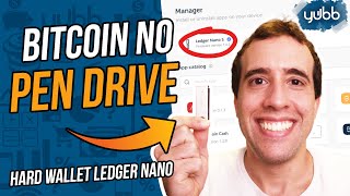 Cold wallet como transferir bitcoin BTC e ethereum ETH para uma carteira fria  Ledger Nano S [upl. by Weinberg]