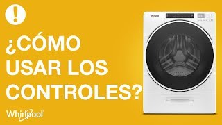 Lavadoras Whirlpool  Uso de controles [upl. by Dona]