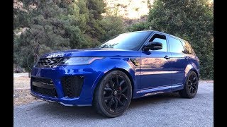 2020 Range Rover Sport SVR  One Take [upl. by Lauri]