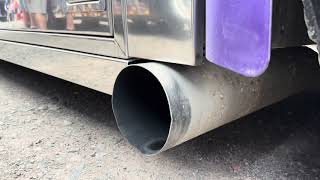 Scania V8  Straight pipe sound [upl. by Marys]