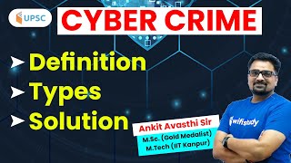 200 PM  UPSC CSE 2020  Current Issues by Ankit Sir  Cyber Crime Challenge to India [upl. by Eedissac]