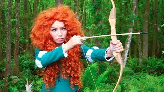 Disneys BRAVE Merida Makeup Tutorial [upl. by Moser]