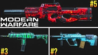 Modern Warfare RANKING Every SMG Best Class Setups [upl. by Devinne138]