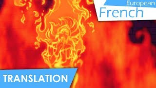 Hellfire EU French Lyrics amp Translation [upl. by Llerrem177]