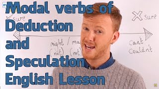 Modals Verbs of Deduction and Speculation  English Grammar Lesson Upper Intermediate [upl. by Yrtsed981]