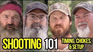 Duck Hunting Tips Shooting 101 with Phil Jase Si and Godwin [upl. by Leumas]