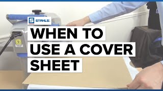 Heat Press Tip When to Use a Cover Sheet [upl. by Castle]