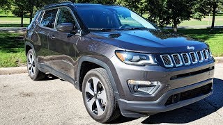 2018 Jeep Compass Latitude Review  Another Small SUV Grows Up  Chicago News [upl. by Goldsworthy717]