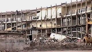 Cleveland Municipal Stadium Demolition December 1996 [upl. by Barker684]