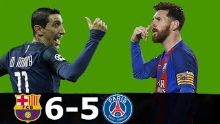 Barcelona vs PSG 65 agg  Greatest Comeback or Robbery 2017 [upl. by Arsuy]