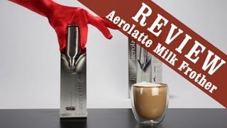 Aerolatte Milk Frother  Exclusive Review [upl. by Narmis]