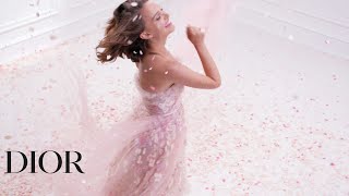 Natalie Portman for Miss Dior Rose N’Roses the new fragrance [upl. by Epolenep]