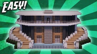 Minecraft How To Build A Modern Mansion House Tutorial 23 [upl. by Nered]