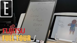 133quot Fujitsu Quaderno Gen 3 COLOR EINK  Full Review Tour [upl. by Ollecram]