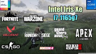 Intel Iris Xe Graphics Gaming Test in 2022 [upl. by Rednave]