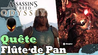 ASSASSINS CREED ODYSSEY Quête  Flûte de Pan  Localisation [upl. by Elana]