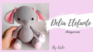 Elefante Amigurumi  Tutorial parte 12 by Kalú [upl. by Boniface]