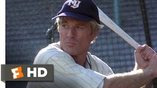 The Natural 38 Movie CLIP  Batting Practice With Wonderboy 1984 HD [upl. by Haldan]