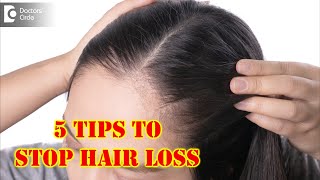 5 Tips on How To Stop Hair Loss And Regrow Hair Naturally  Dr Rasya Dixit  Doctors Circle [upl. by Declan]