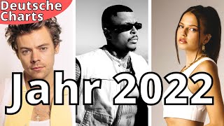 TOP 100 Songs 2022  JahresChart  Deutsche Charts  DeCharts [upl. by Ney661]