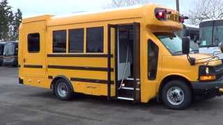 Northwest Bus Sales  NEW 2014 Chevrolet Starcraft Quest Type A Wheelchair School Bus  B13122 [upl. by Cordula]