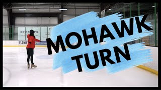 How to do a MOHAWK TURN in Figure Skating [upl. by Anewor137]