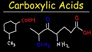 Naming Carboxylic Acids  IUPAC Nomenclature [upl. by Bottali]