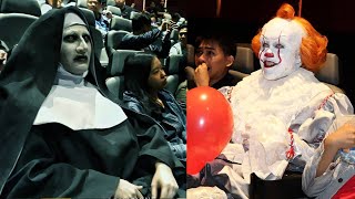 FUNNIEST Scare Pranks COMPILATION  Pennywise VS Valak Whos Scarier [upl. by Fabrianna]