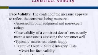 Types of Validity [upl. by Iadrahc516]