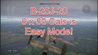 War Thunder B25J20 Better to bomb bases or ground targets [upl. by Vescuso]