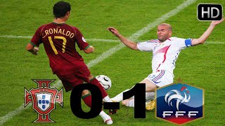 Portugal vs France 01 All Goals amp Highlights 05072006 Semi Final World Cup 2006 HD [upl. by Humberto]